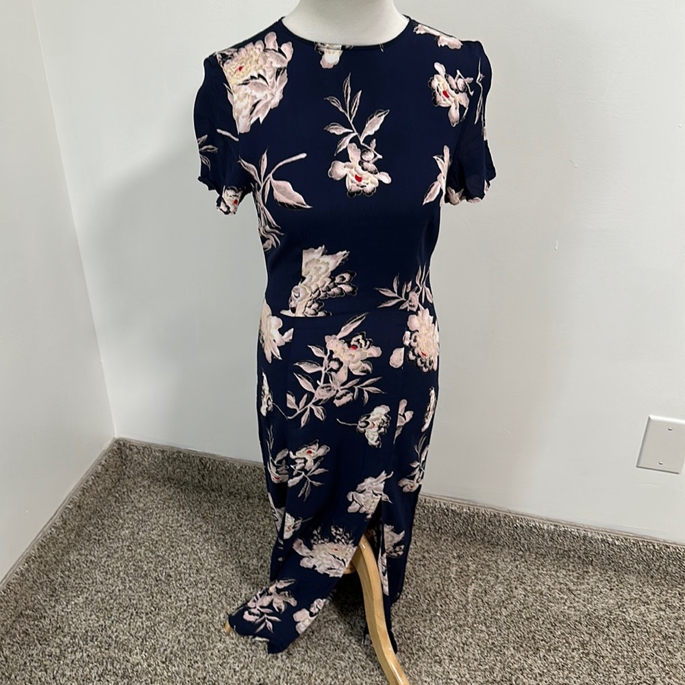 🌷 Leith Floral Short Sleeve Maxi Dress